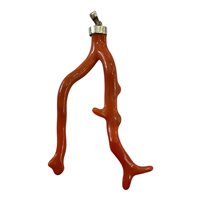 Pendant Mandile 1922 Woman Coralli in Silver Corallo 2MCIC49